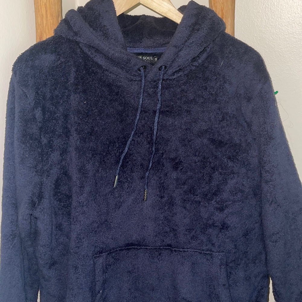 Brave Soul London Soft Teddy Hoodie
